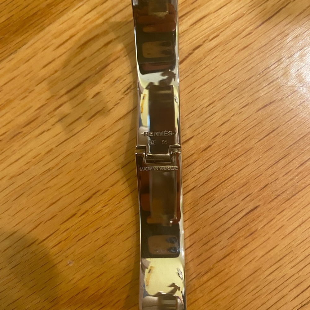 Hermes Clic H Bracelet in Blue - Picture 5 of 6